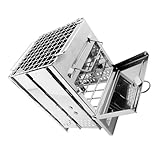 ibasenice Estufa Camping Portátil de Acero Inoxidable Parrilla Plegable con Ventilación para Barbacoa Exteriores Resistente al y Compacto para Picnic y Camping