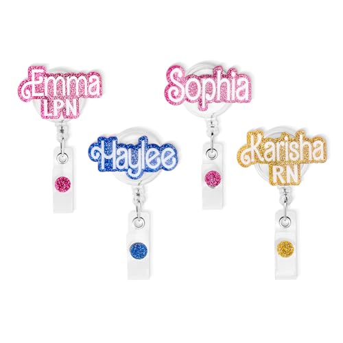 Custom Personalized Nurse Badge Reel