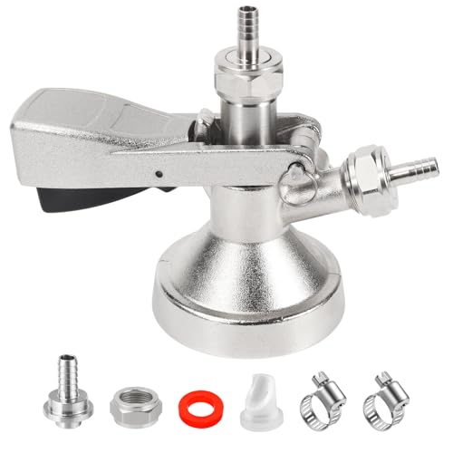 Coupleur de fût type G en inox 304 pour tireuse à bière à la maison