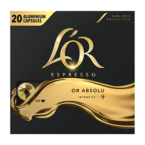 Café Capsules Or Absolu Intensité 9 Compatibles Nespresso 'or La Boite De 20 Capsules - vue 2