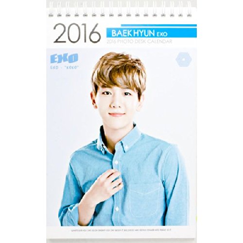 Amazon | 【 特典付 】EXO ベッキョン 2015年 2016年 卓上カレンダー