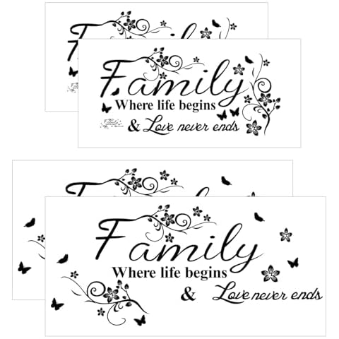 Family Wall Stickers for Home Decoration Cover