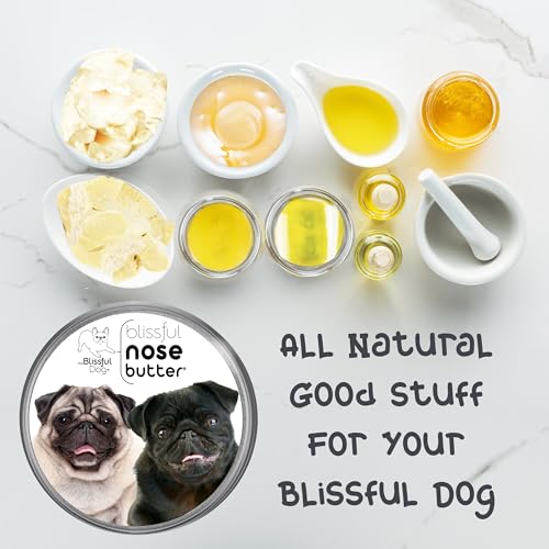 Image of The Blissful Dog Pug Duo Unscented Nose Butter - Dog Nose Butter, 16 Ounce
