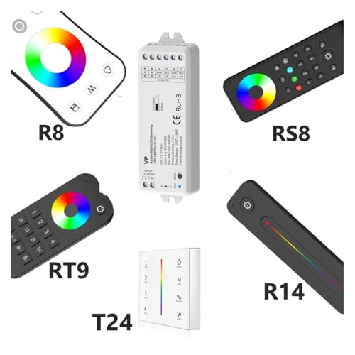 Controlador de tira de luz LED para solucionar parpadeos y cambiar de color 5