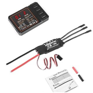Fangxuee variateur brushless 60 A pour avion et hélicoptère RC