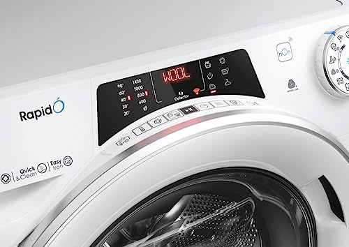 Candy RapidÓ ROW4854DWMST/1-S lavasciuga Libera installazione Caricamento frontale Bianco D - 9