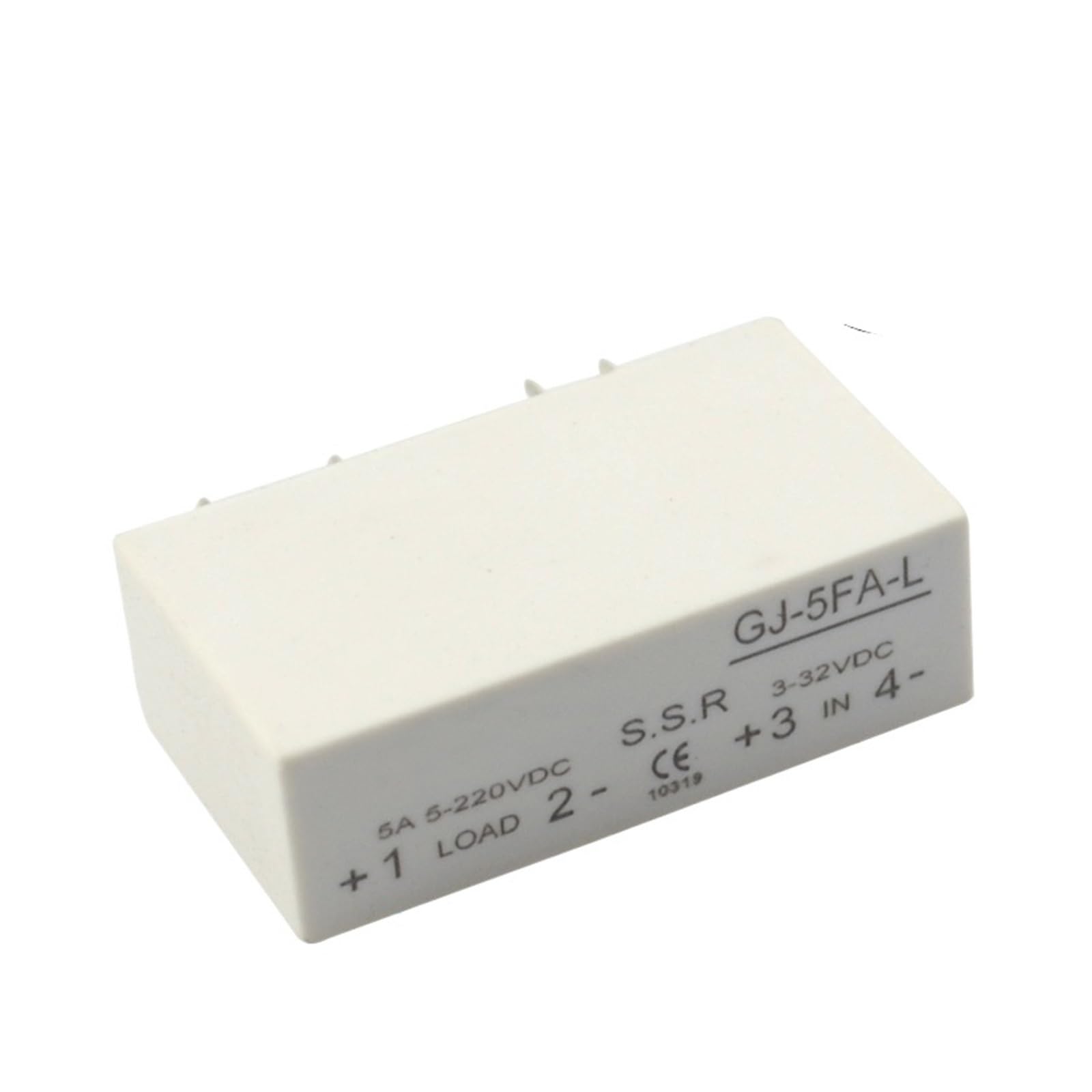 Relais à semi-conducteurs SSR pour commuter le courant continu 5A GJ-5FA-L
