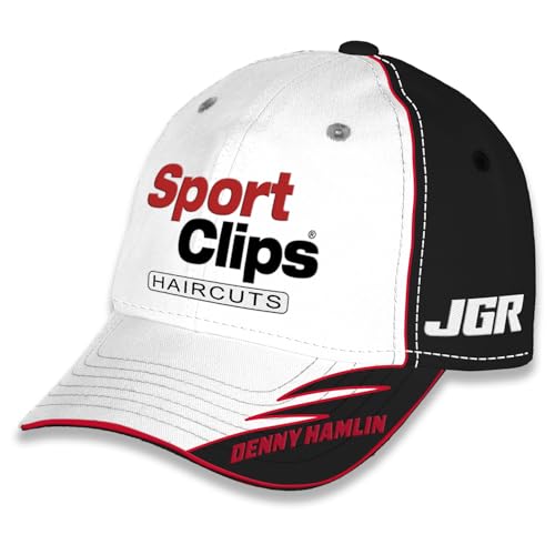 Denny Hamlin #11 NASCAR 2025 Element Snapback White Hat miniatura 5