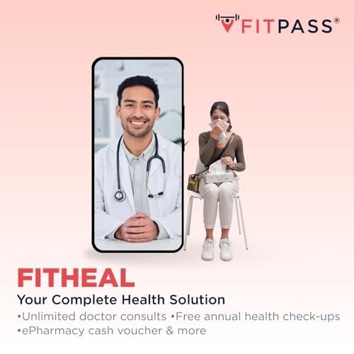 Image of FITPASS 360 6-Months all-in-one fitness membership with Premium Yoga Mat | Access 8,100+ Gyms | A.I. Fitness Coaching | Personalised Diet Plans | Virtual Workouts & Health Tracking | Meal Tracker | Home Workouts | Virtual Workouts | Doctor Consults | Health Check-ups | Pharmacy Voucher and Discounts