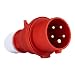 Produktbild QC CEE-Stecker 5x16A mit MultiGrip,3P+N+E,IP44, 6