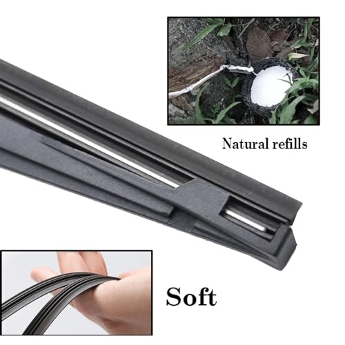 Limpiaparabrisas trasero de 13" con brazo resistente al sol y heladas 4