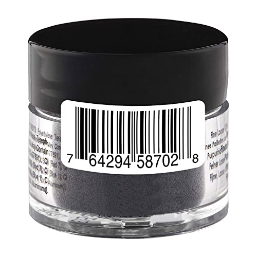 Mehron Makeup Paradise Aq Glitter (.25 Oz) (Black) #TOP3
