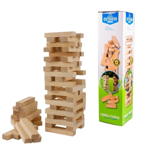 Tour empilable en bois Outdoor Play pour animer vos après-midis au jardin
