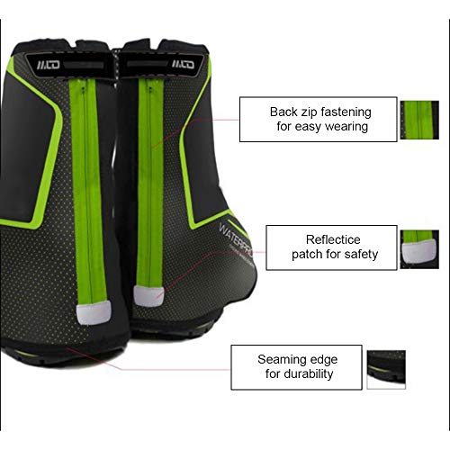 Overshoes, Andoer Calçado para bicicleta protetor de sapato protetor de sapato impermeável leve aque