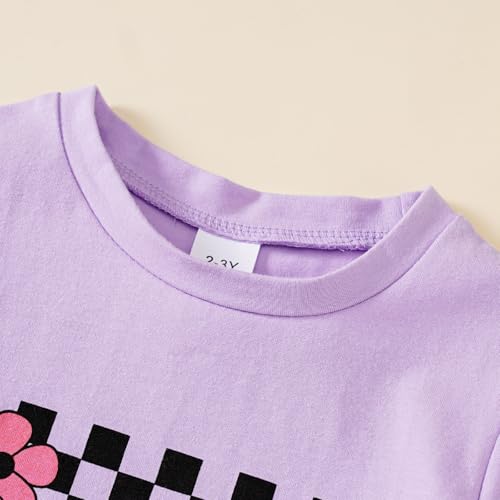 Image of Little Girl Shirts Mama's Girl Tee Shirt Top Summer Short Sleeve Clothes 2-7 Years