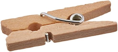 Darice 9151-08 Mini Spring Clothes Pin, Natural, 1-Inch