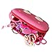 ZIPIT Beast Pencil Box for Girls, Large Capacity Cute Pencil Case for School, Stationery Organizer Box, Pink