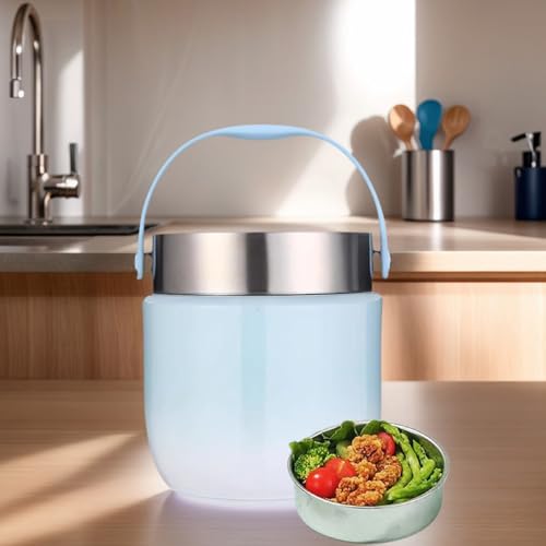 Térmica para comida caliente de 120 cl y recipiente térmico antifugas para senderismo 4
