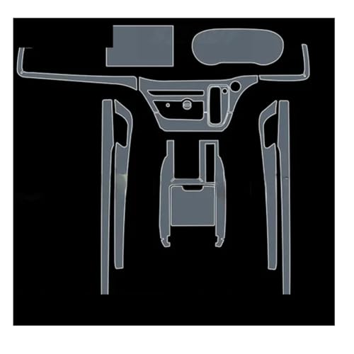Protection de console centrale pour GAC Trumpchi GM8 trajets sereins