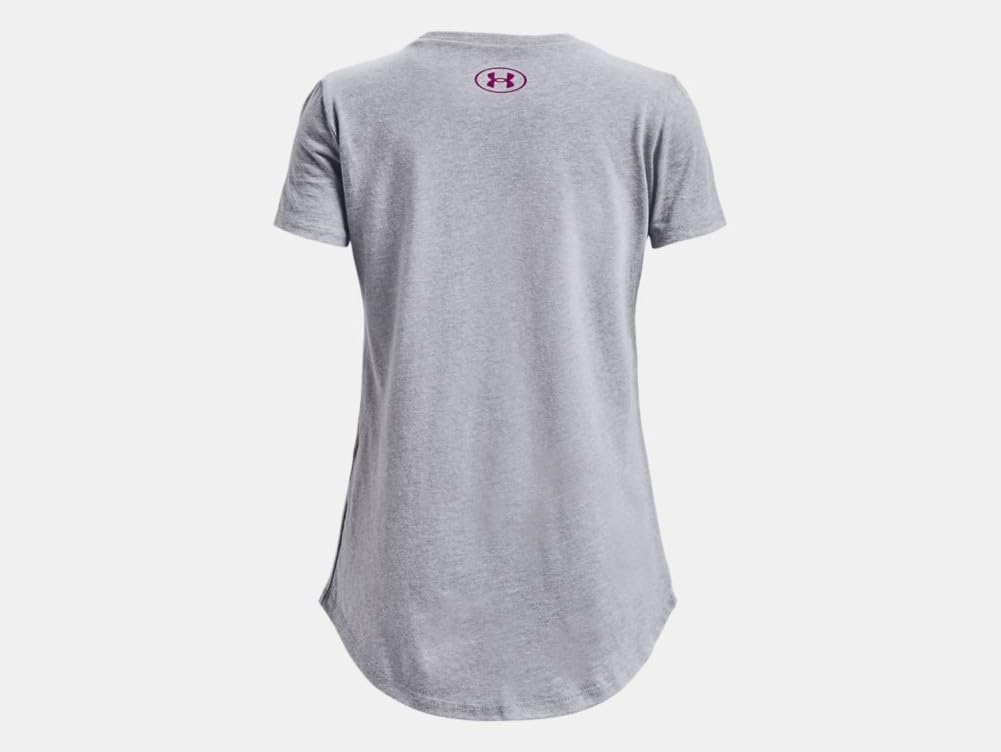 Under Armour Rainbow Softball Girls Short Sleeve T-Shirt YS