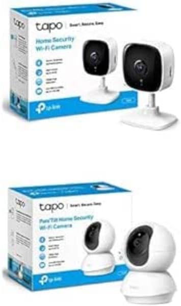 Tapo TP-Link Bundle Mini, Pan/Tilt Smart Security Camera,Indoor CCTV, 360° Rotational Views, Works with Alexa & Google Home, 1080p, 2-Way Audio, Night Vision Tapo TP-Link Bundle Mini, Pan/Tilt Smart Security Camera,Indoor CCTV, 360° Rotational Views, Works with Alexa & Google Home, 1080p, 2-Way Audio, Night Vision