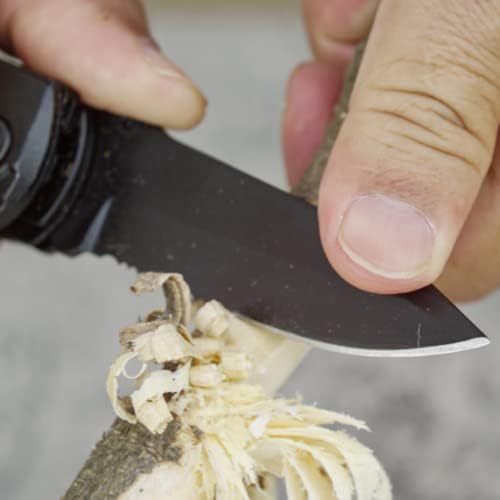 RAXCO Multitool Pocket Knife with Screwdriver Bits and Carrying Shealth, Black - 5