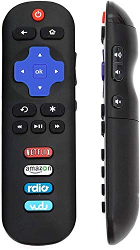 Popular Replacement Remote Control for TCL ROKU TVs,with Netflix Radio Vudu Buttons Discount 80% Replacement Remote Control for TCL ROKU TVs,with Netflix Radio Vudu Buttons