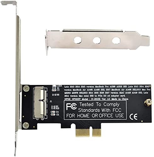 SaiRetail.Com PCI Express Convert Card PCI-E 1X to 12+16 Pin 2013-2017 Mac Pro Air SSD Convert Card for A1493 A1502 A1465 A1466 (B09NZS8WXD) Amazon Price History, Amazon Price Tracker