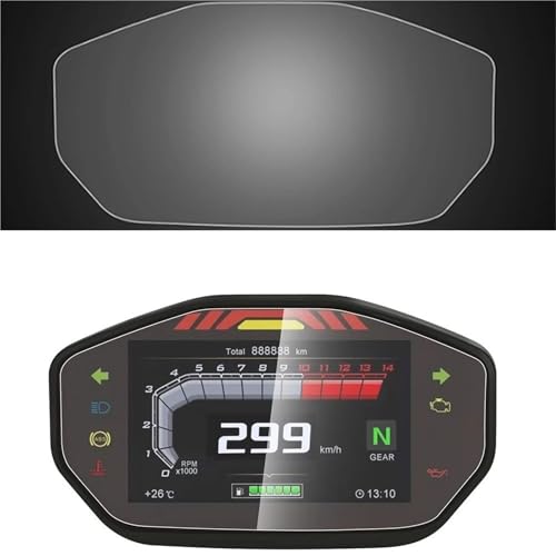 Film protection d'écran haute clarté pour compteur Ducati Monster 1200 - 4