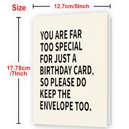 Image of WowBefun Birthday Card, Happy Birthday Card, Funny Birthday Card for Husband, Men, Boyfriend, Him, Boyfriend & Husband Birthday Gift, Happy Birthday Gifts for Husband, Men, Boyfriend, Him