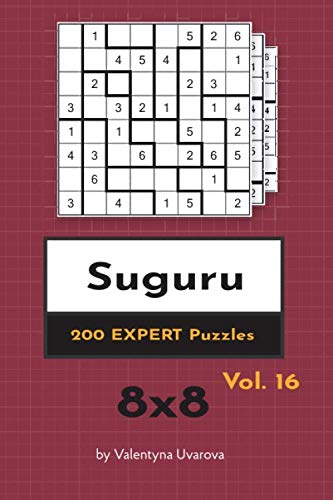 Suguru: 200 Expert Puzzles 8x8 vol. 16