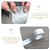 Beaupretty 2pcs Butyl Tape Leak Repair Tape Roof Sealing Patch for Pipe High Temperature Resistant for Window and Industrial Maintenance