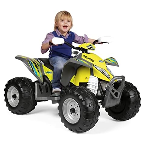 Peg Perego Polaris Outlaw Citrus, 12 Volt Ride on, Citrus Cover