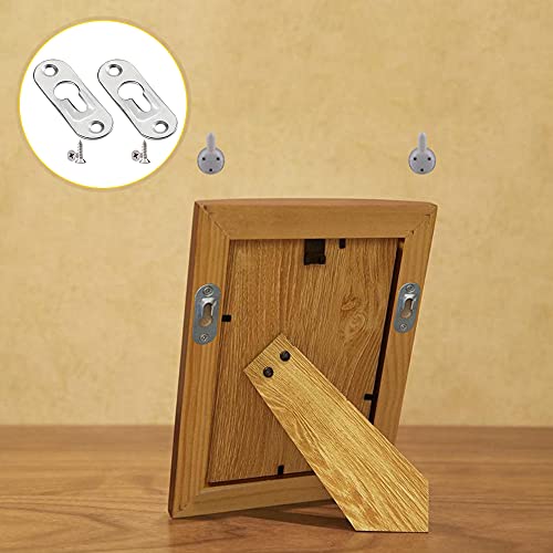 Adiyer [20 Pack] 43Mm X 16Mm Single Keyhole Hangers Hanging Plate Hardware For Mirror Picture Frames #TOP5