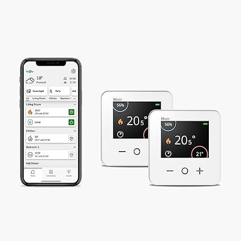 Drayton Wiser Smart Thermostat with Dual Zone Control Cover