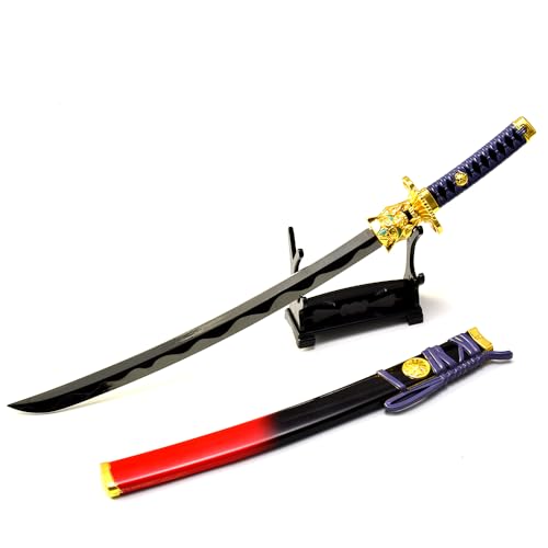 Superbuybox Valorant Martial Arts Weapon Knife Game Collection Desk Room Decoration Backpack Pendant Gift (Valorant Onimaru Kunitsuna Kanata Gift Box)