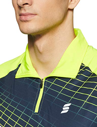 Image of Amazon Brand - Symactive Men's Printed Regular Fit Polo