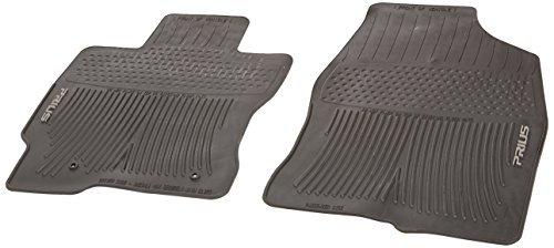 Genuine Toyota Accessories PT908-4700W-02 Front All-Weather Floor Mat - (Black), Set of 2