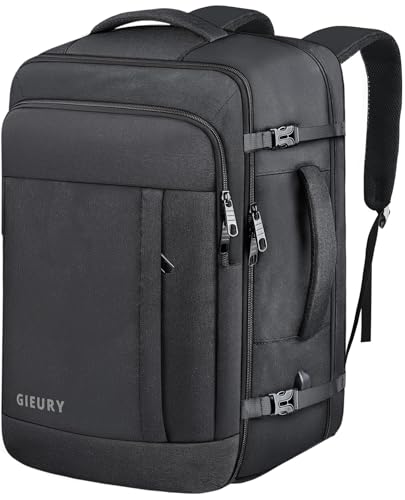 Black and Grey Carry On Backpack Bundle2
