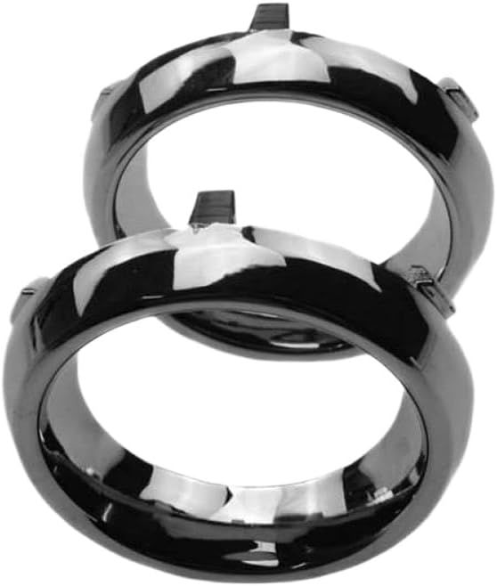 Fog Light Bezel Trim Set, 2 Pack, Compatible with Town & Country 3.6L V6 2011-2016, Driver and Passenger Side