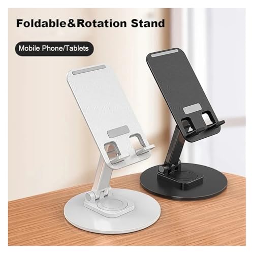 Support téléphone inclinable multi-angle pliable et compact rotation 360