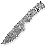 ColdLand Knives | Damascus Steel Full Tang Blank Blade for Knife Making Supplies SB42