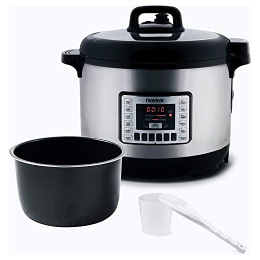 NuWave 10-quart Nutri-Pot Digital Pressure Cooker with Non-stick Inner Pot & Sure-Lock Technology