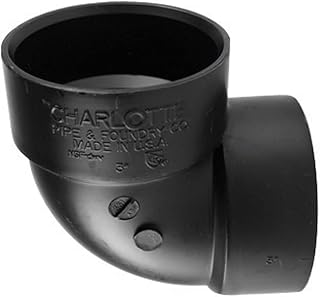 Products 80720 DWV Vent Elbow, 2", Black