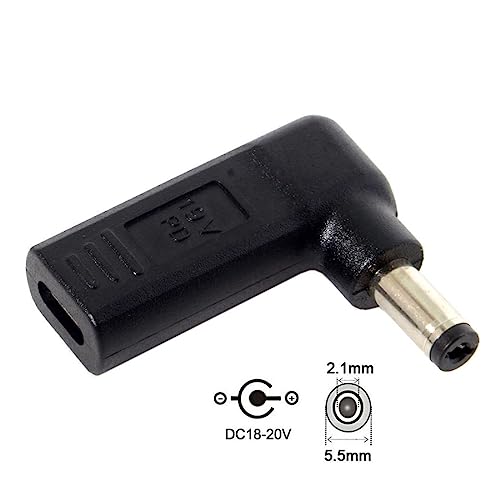 chenyang CY USB 3.1 Tipo C adaptador enchufe DC 5.5x2.1MM miniatura 7
