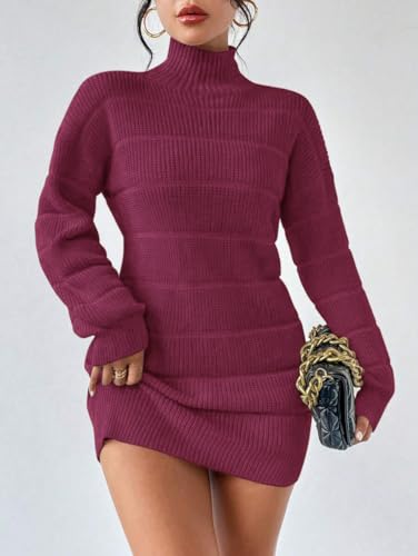 Image of LIGHT DOT Women's Winter Sweater Dress Pullover Bodycon