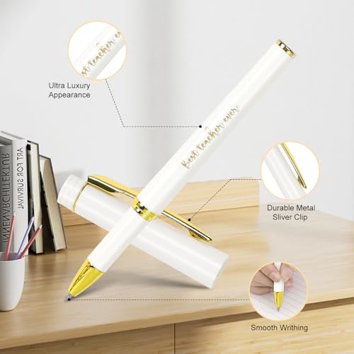 UAREHIBY 32 PCS Teacher Appreciation Gifts In Bulk, Teacher Gift with Makeup Bag for Women, Thank You Gifts for New Teachers,Christmas Gifts,Valentine Gifts3