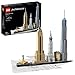 LEGO Architecture New York City, Collezione Skyline, Modellismo Monumenti, Mattoncini Creativi, Idea Regalo, 21028