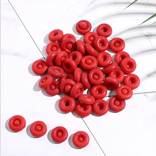Ximimark 20 piezas tapa para masilla roja miniatura 1