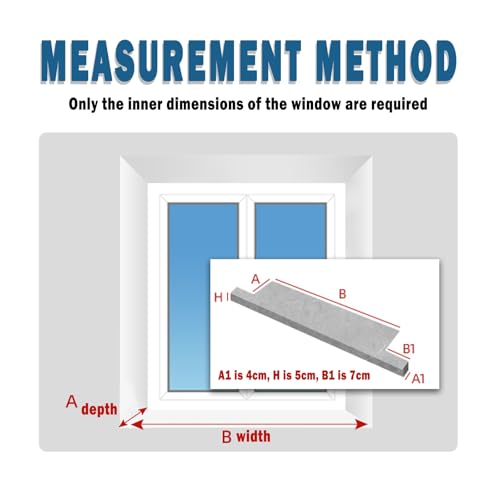 Placa de repuesto para luz LED y protector de cortable sill cover extender de 120 x 40 cm 3